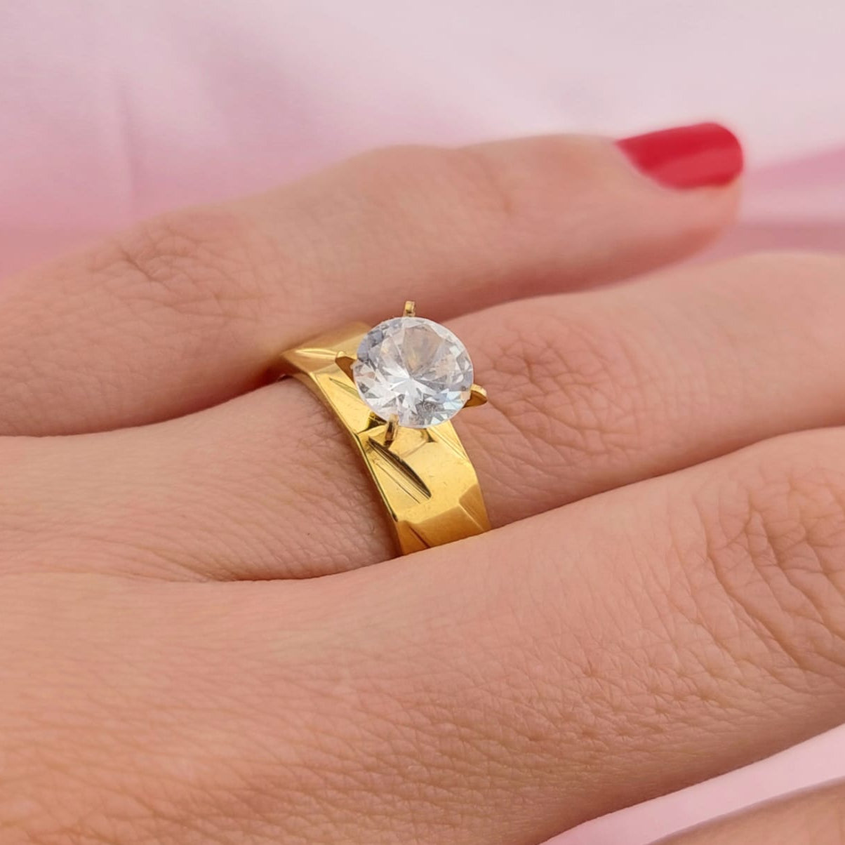 Anillo Compromiso Acero 210000024773v