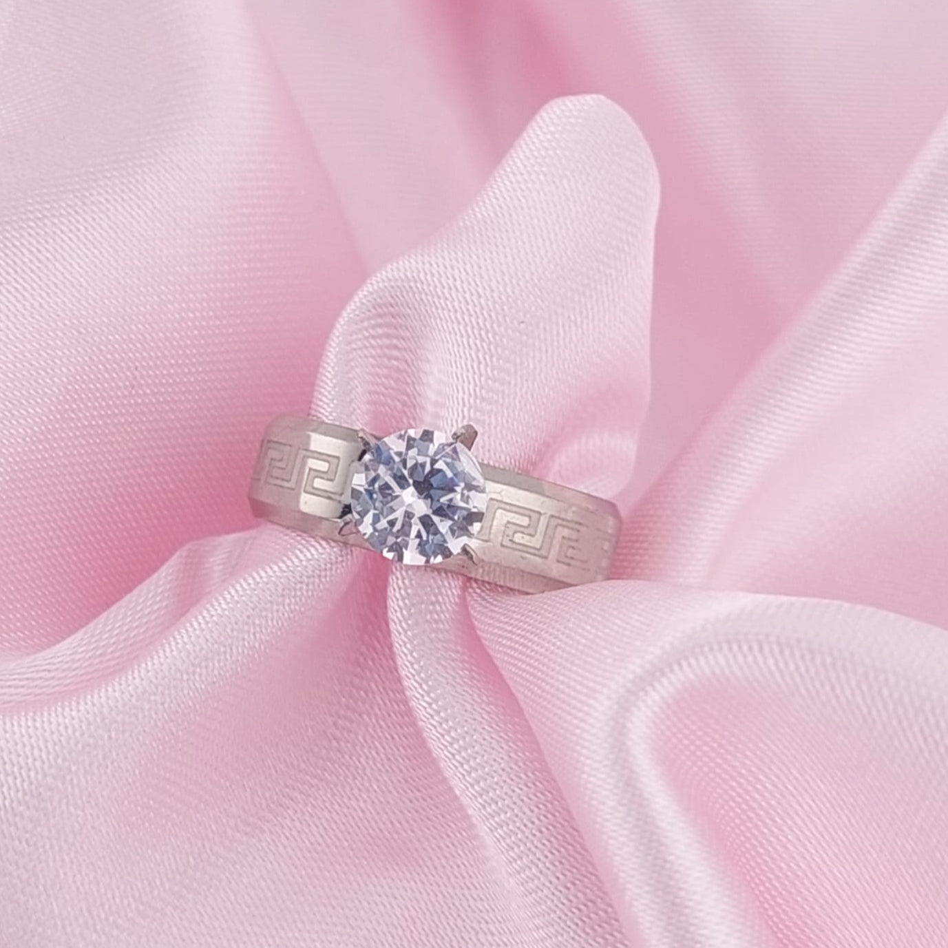 Anillo Compromiso Acero 210000024774v