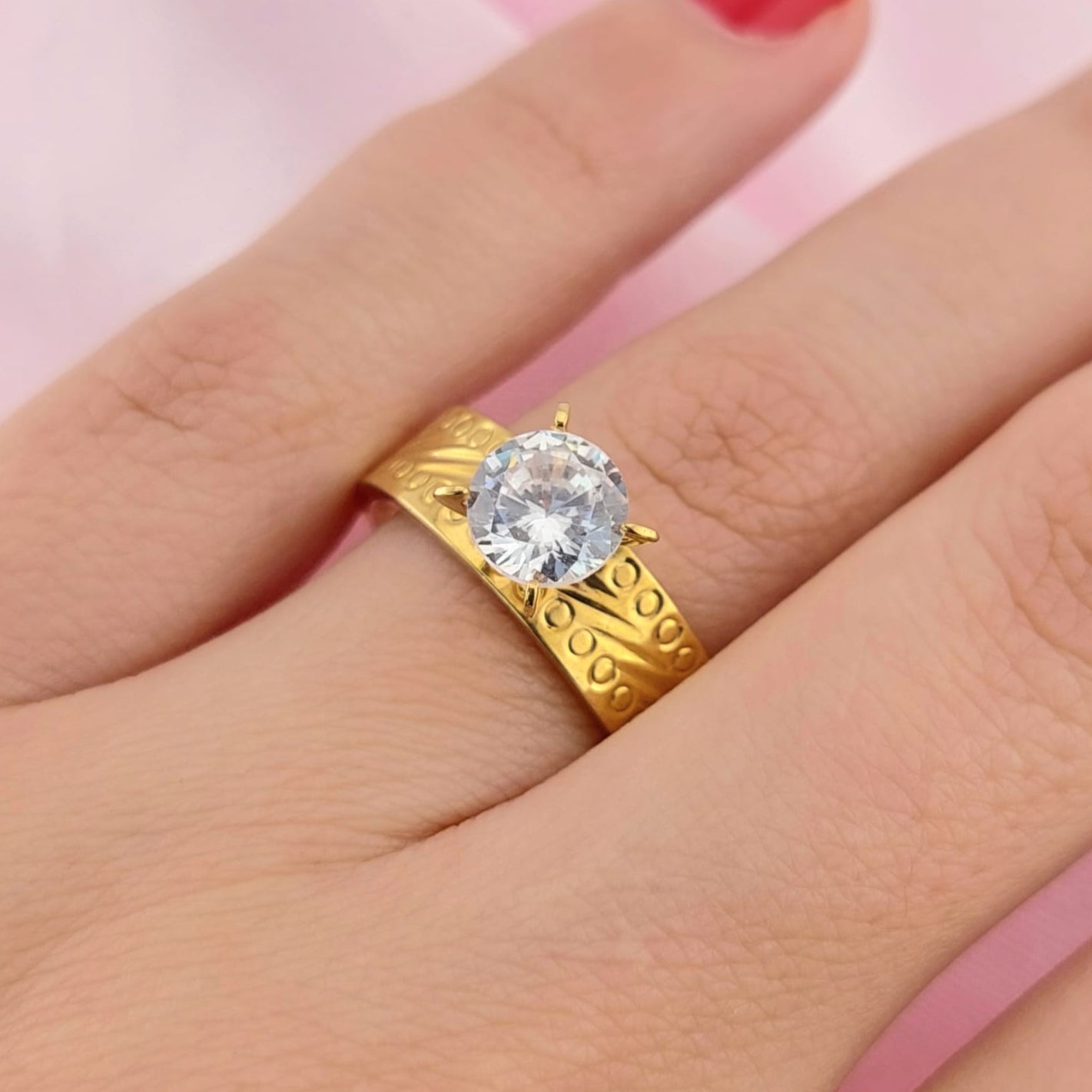 Anillo Compromiso Acero 210000024772v
