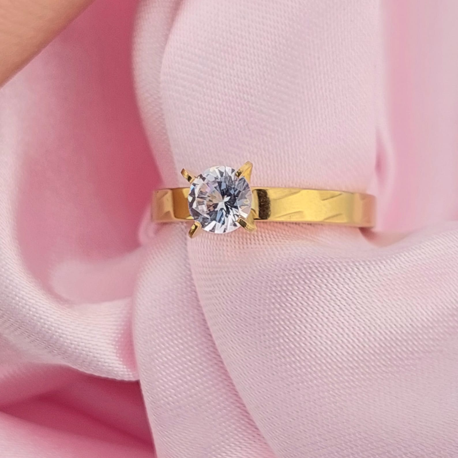 Anillo Compromiso Acero 210000024768v