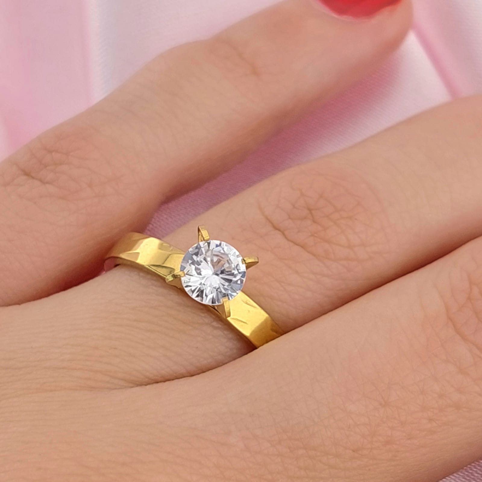 Anillo Compromiso Acero 210000024768v
