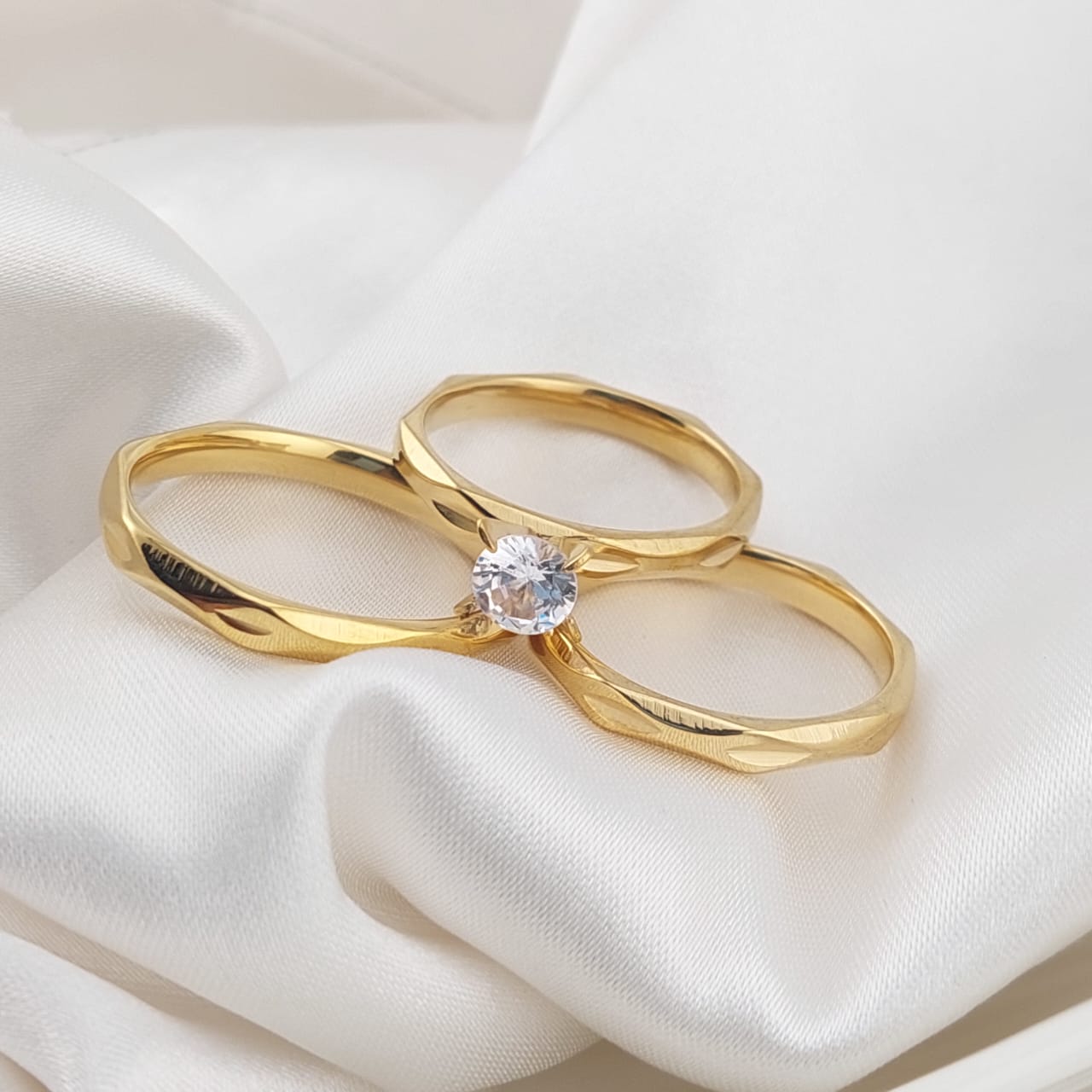 ANILLOS TRIO ACERO 210000024784X