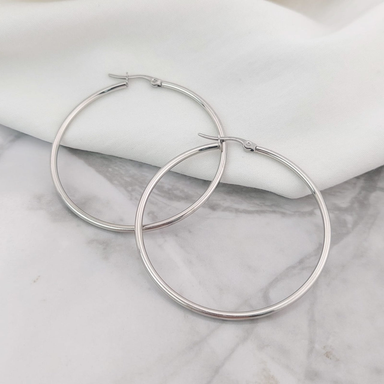 Argollas Acero 50mm 24834