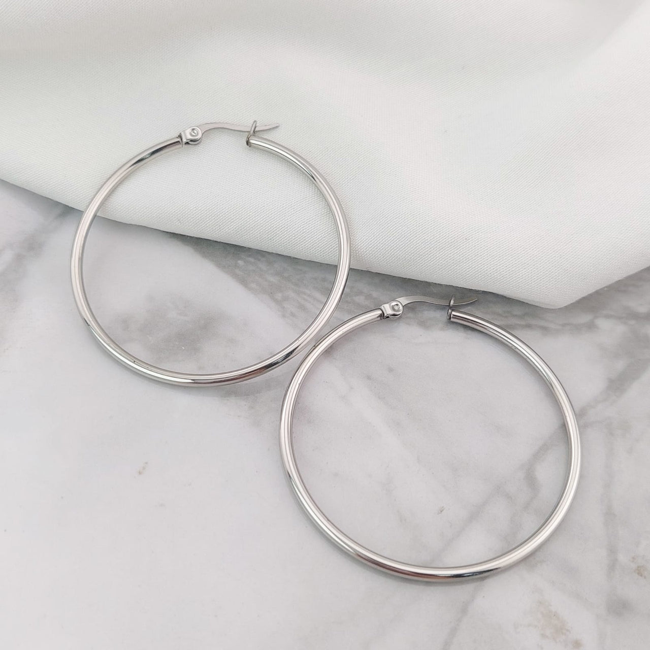 Argollas Acero 45mm 24833