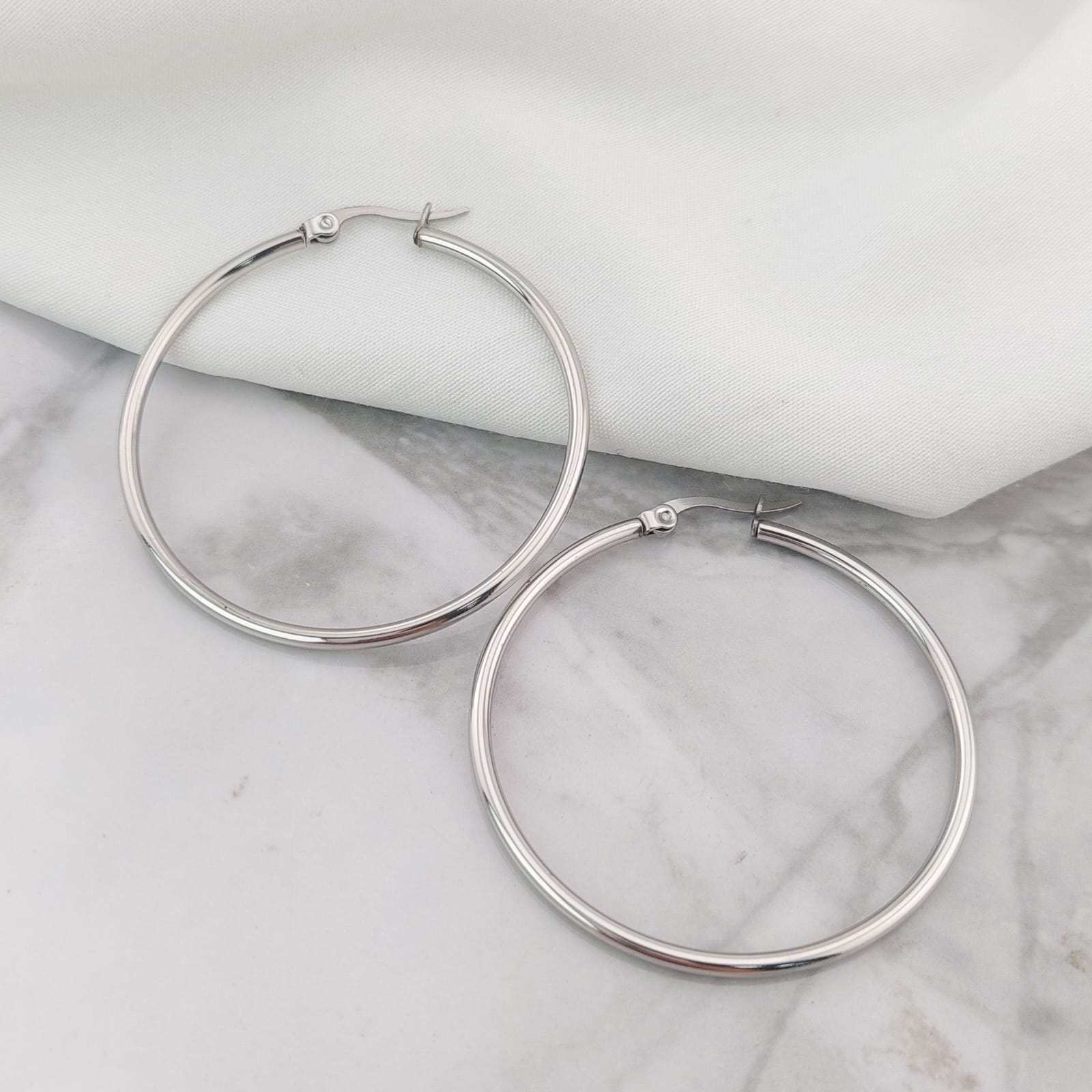 Argollas Acero 45mm 24833