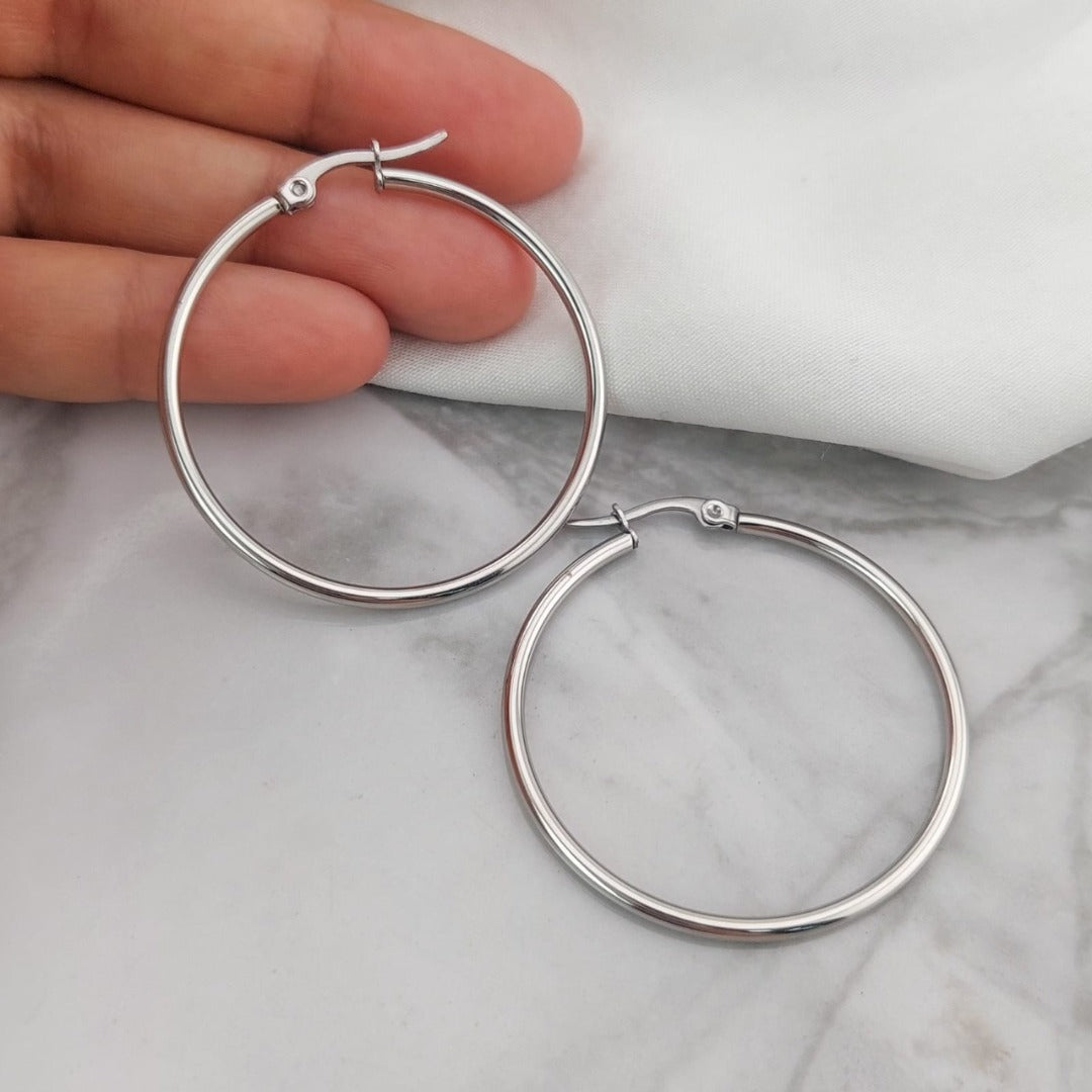 Argollas Acero 40mm 24832