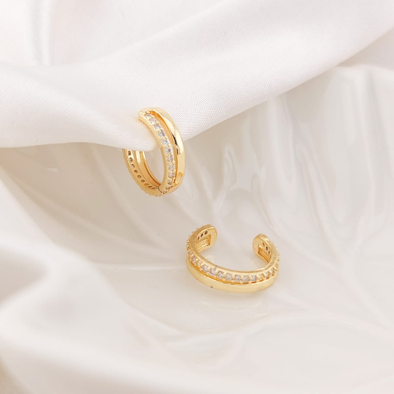 Ear cuffs Oro Laminado 24958