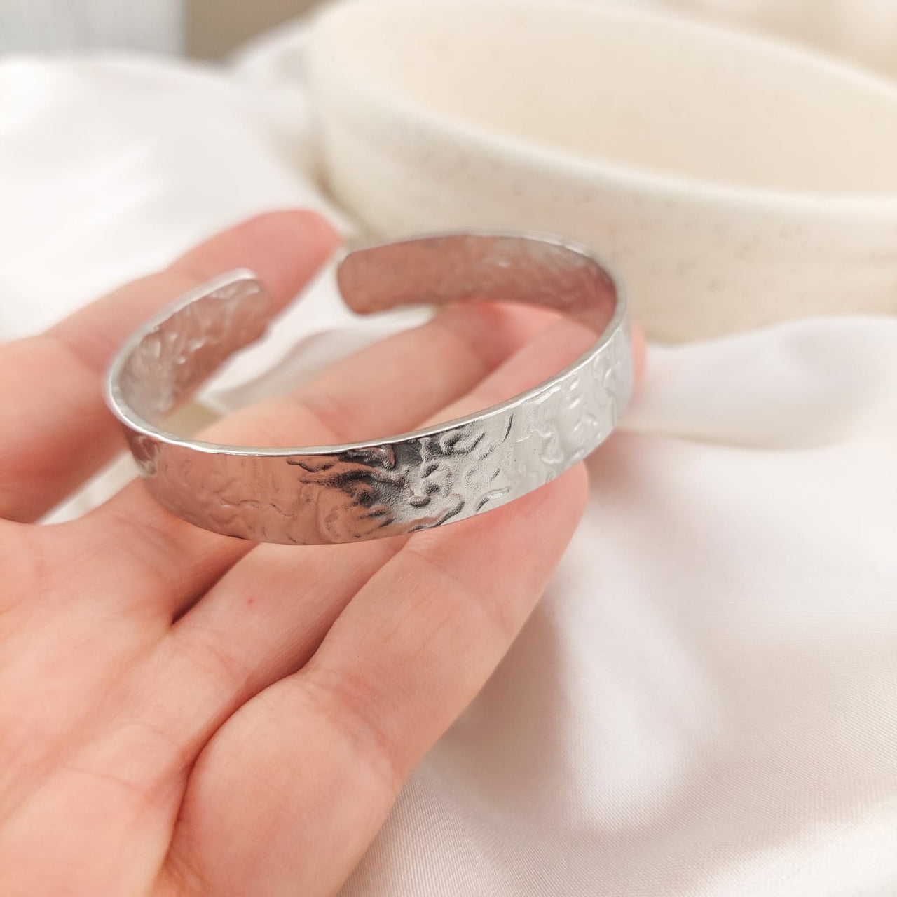 Pulsera Aro Dama Acero 25026