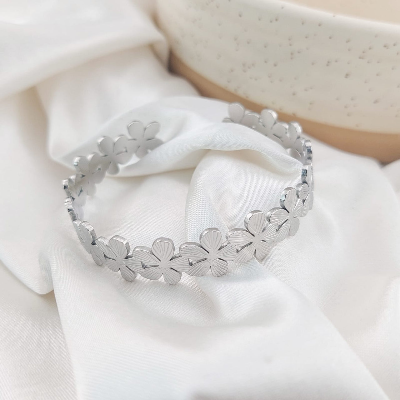 Pulsera Aro Dama Acero 25018