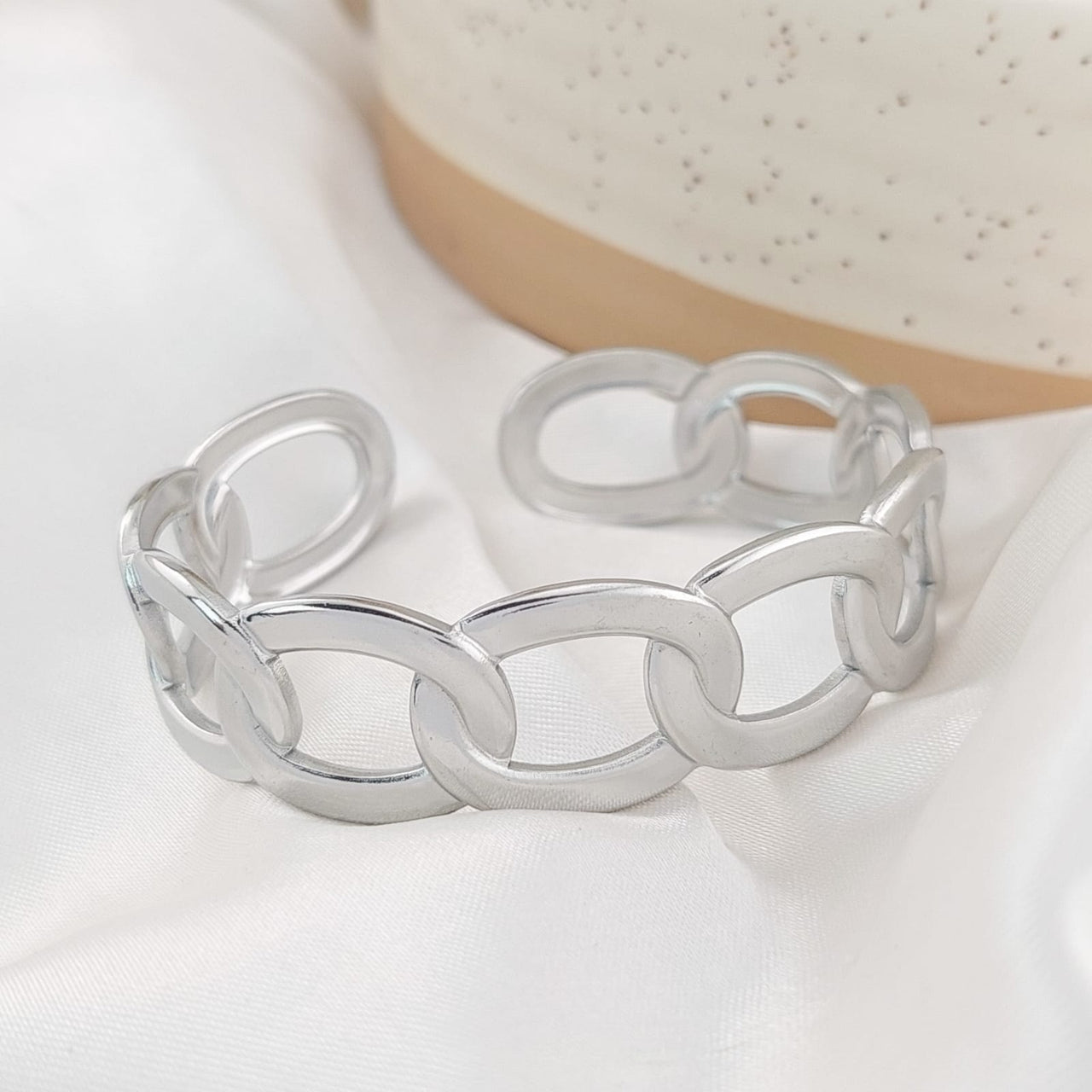 Pulsera Aro Dama Acero 25044