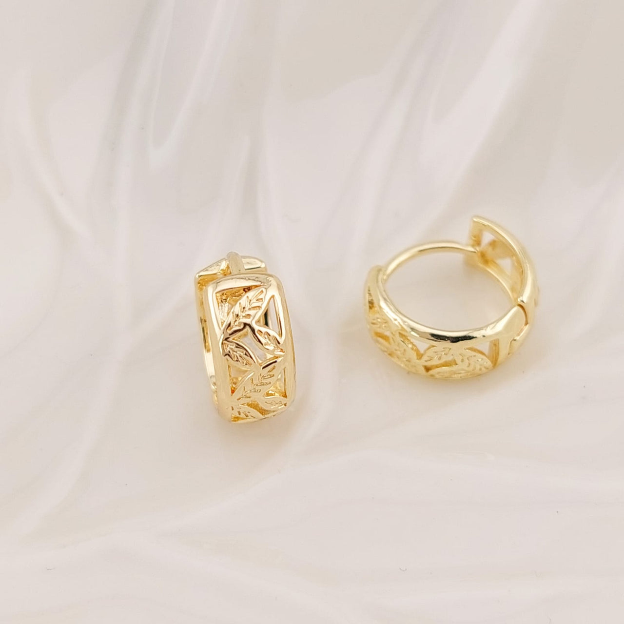 Aretes Oro Laminado 25097