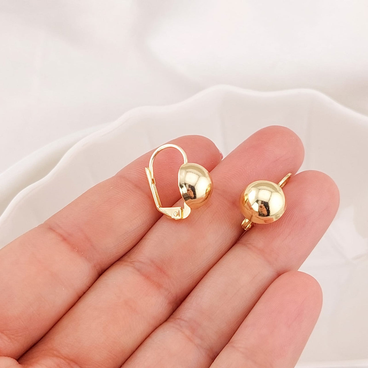 Aretes Oro Laminado 25100