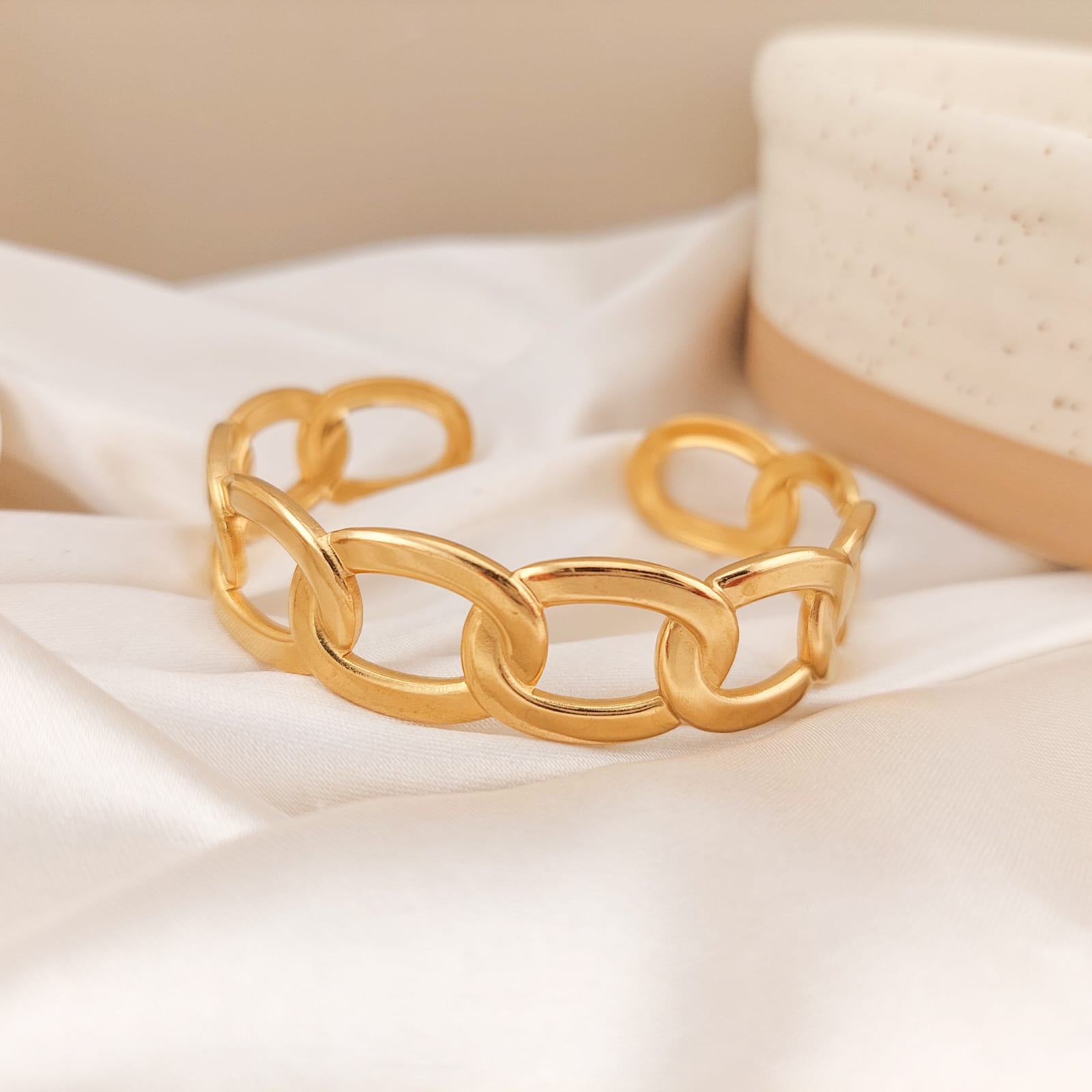 Pulsera Aro Dama Acero 25092