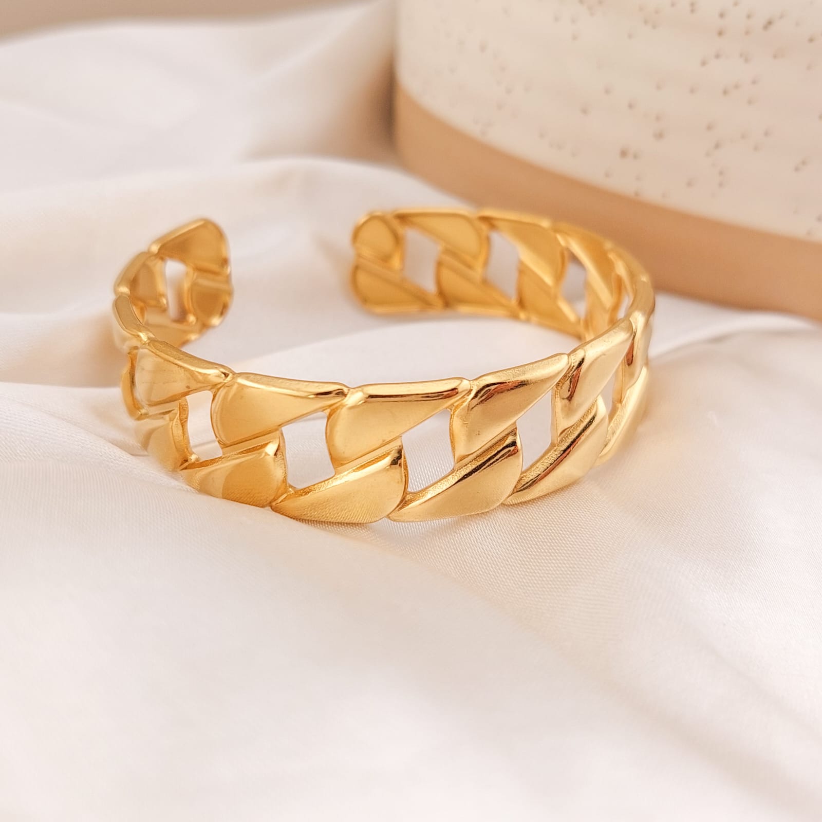 Pulsera Aro Dama Acero 25091