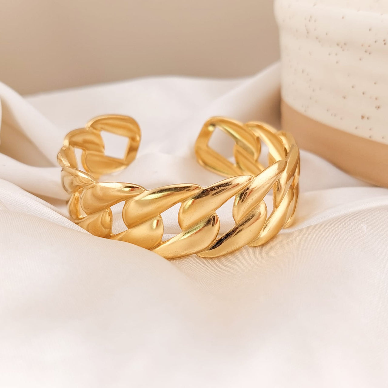 Pulsera Aro Dama Acero 25087
