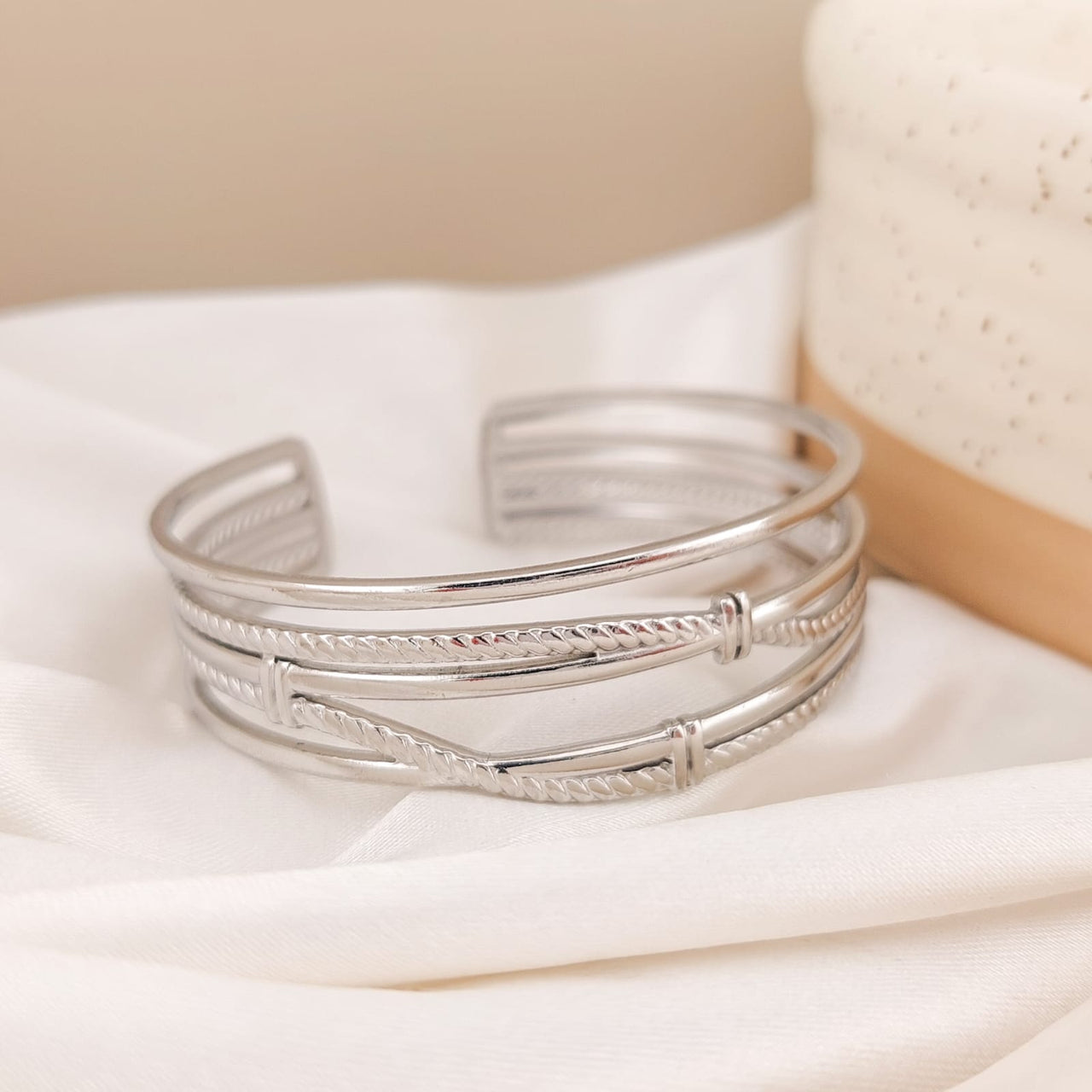 Pulsera Aro Dama Acero 25079