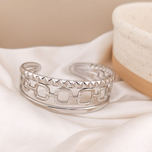 Pulsera Aro Dama Acero 25080