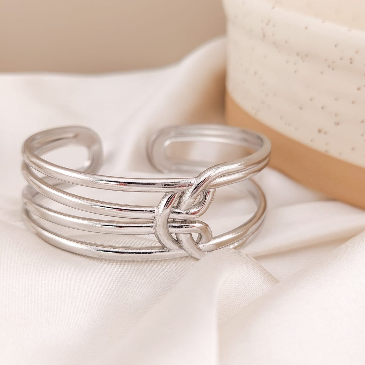 Pulsera Aro Dama Acero 25085