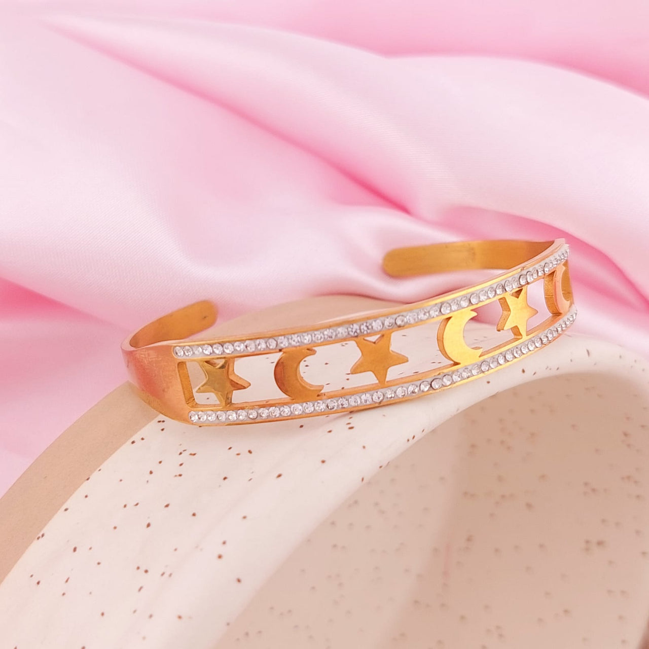 Pulsera Aro LUNA ESTRELLAS Acero 210000018476