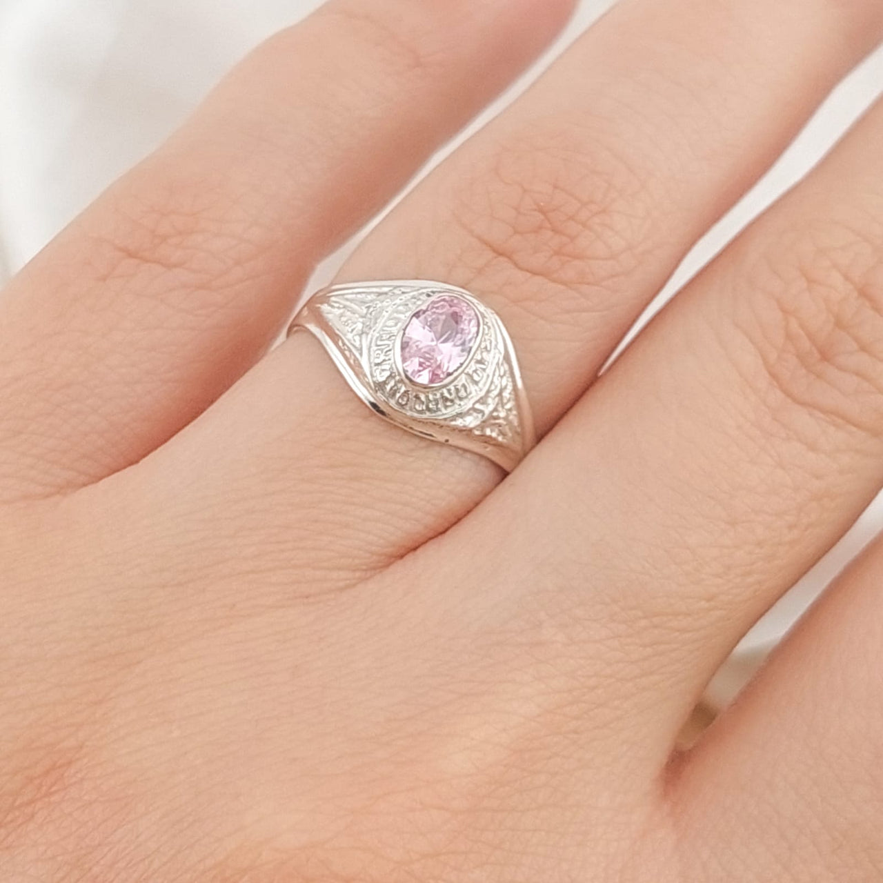 Anillo Graduación Sexto Plata 925 25145