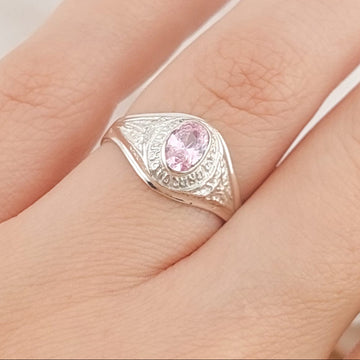 Anillo Graduación Sexto Plata 925 25145