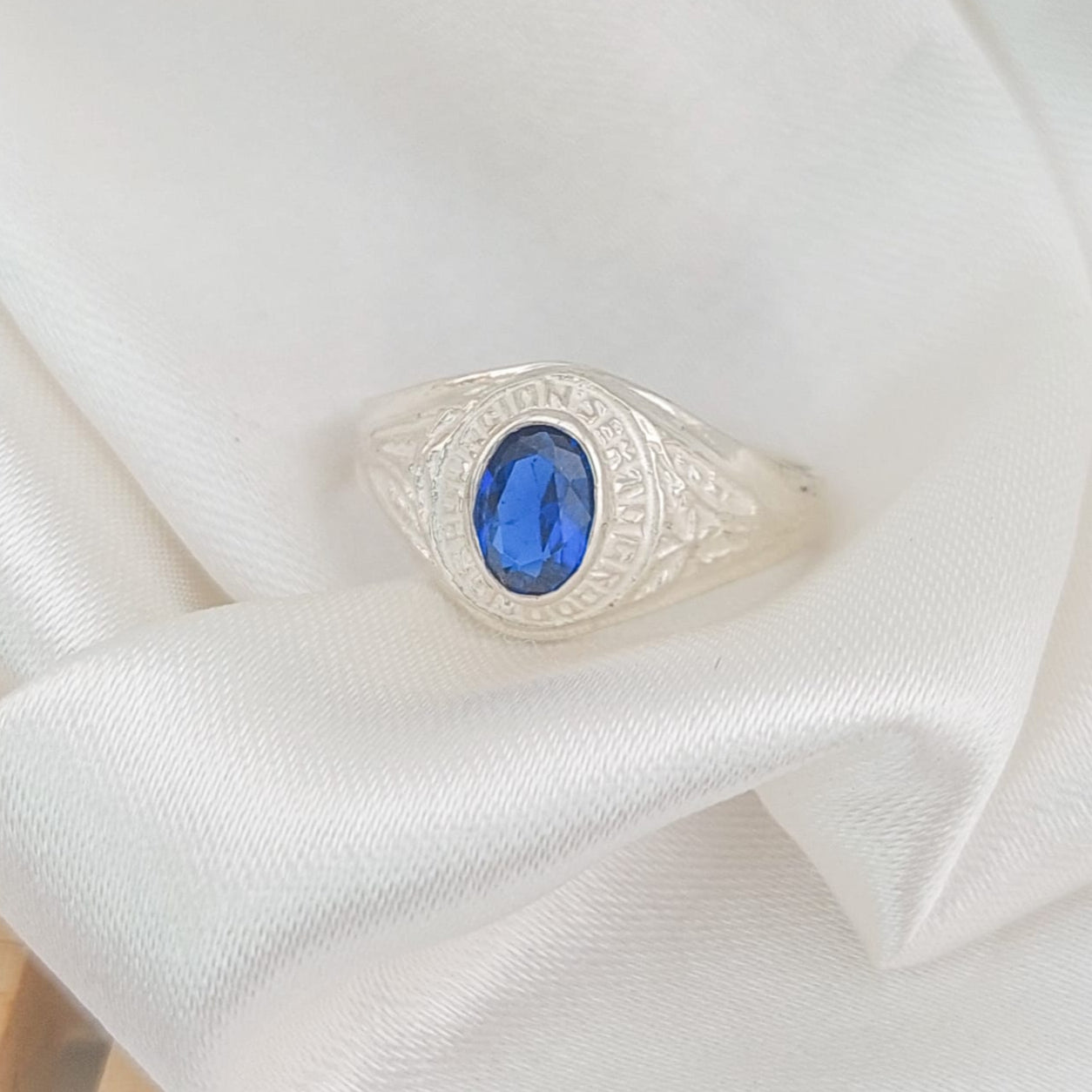 Anillo Graduación Sexto Plata 925 25141