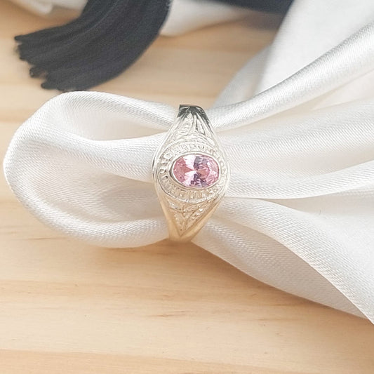 Anillo Graduación Sexto Plata 925 25145