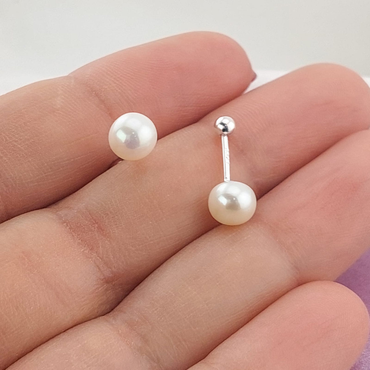 Dormilones 5 mm Plata 925 25323