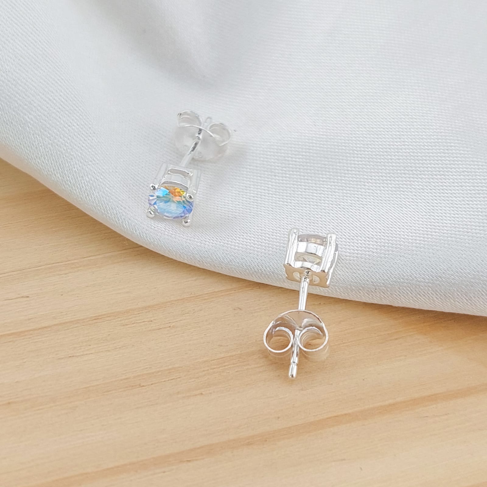 CHISPAS 4MM PLATA 925 25241