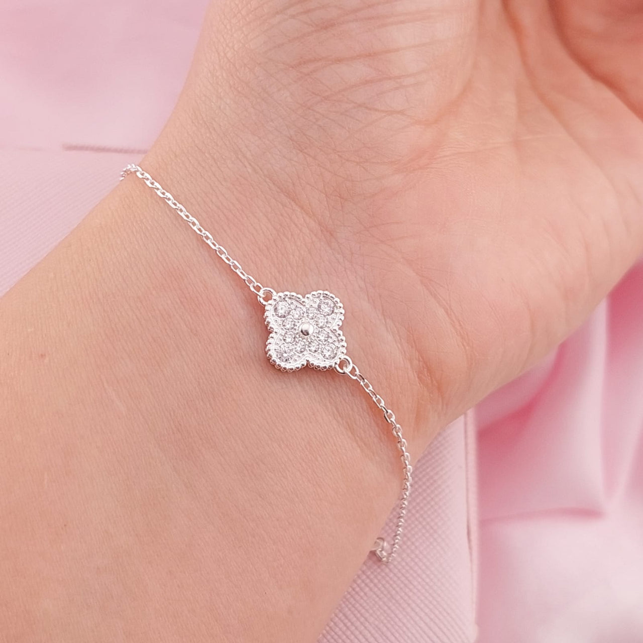 Pulsera Dama 16.5cm-19.5cm Plata 925 25357