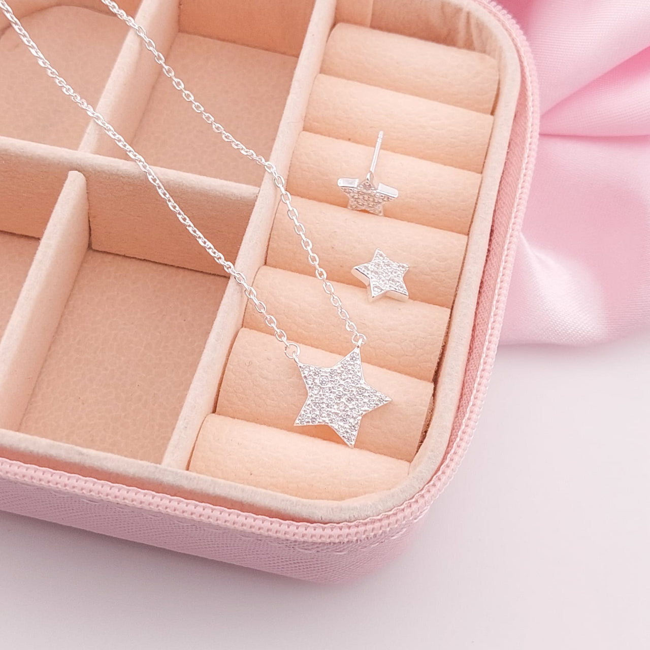 Juego Dama Plata 925 25360