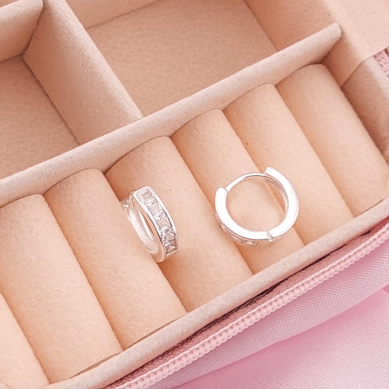 Huggies 13mm Dama Plata 925 25279