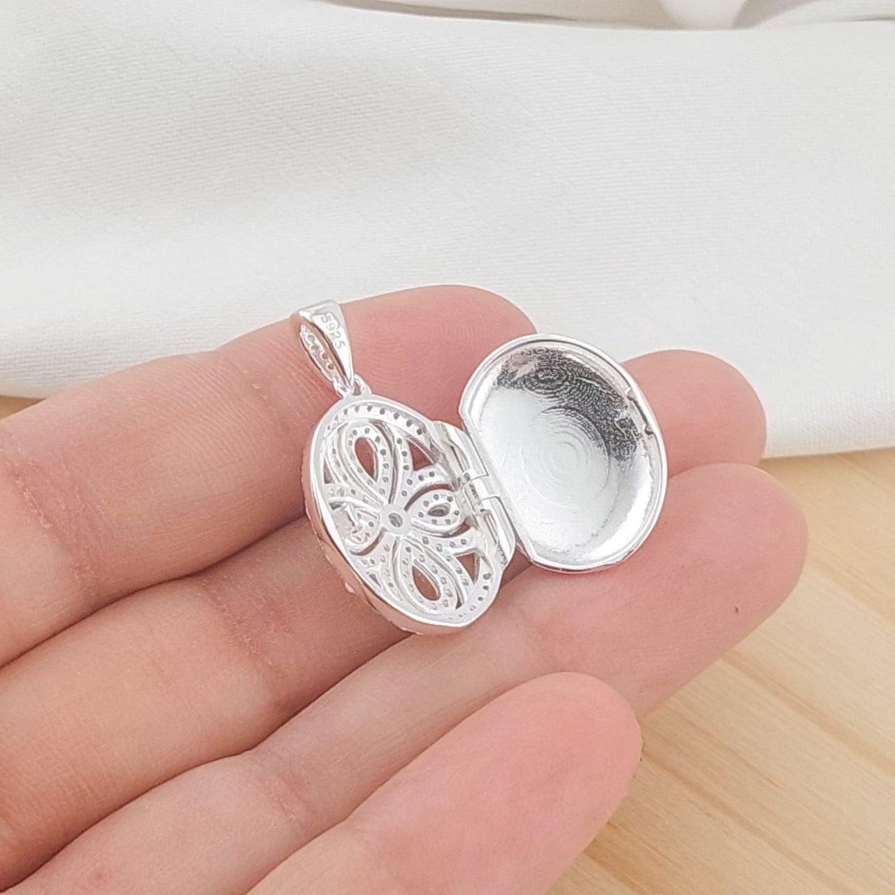 Dije Relicario Plata 925 25380