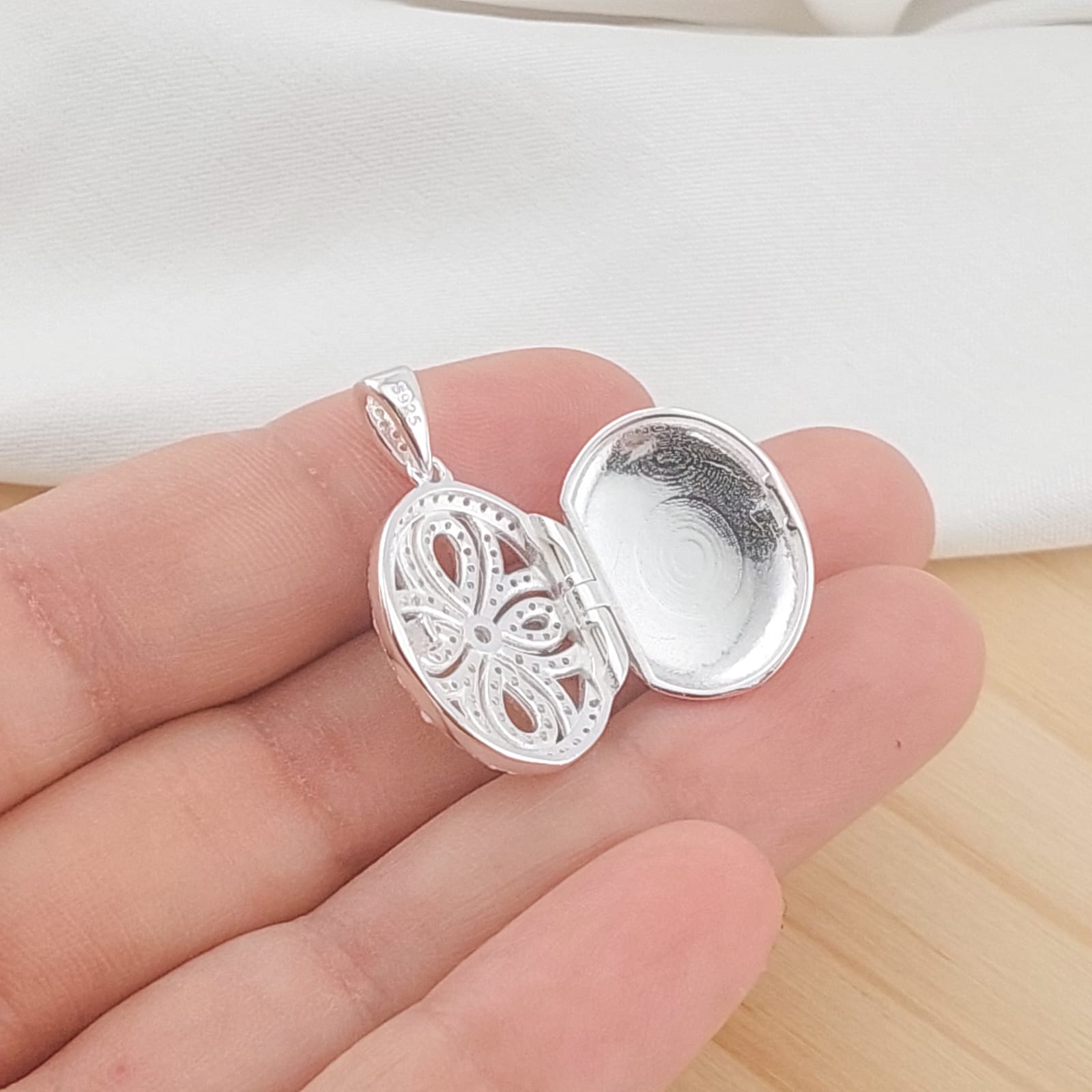 Dije Relicario Plata 925 25380
