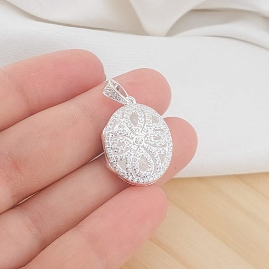 Dije Relicario Plata 925 25380