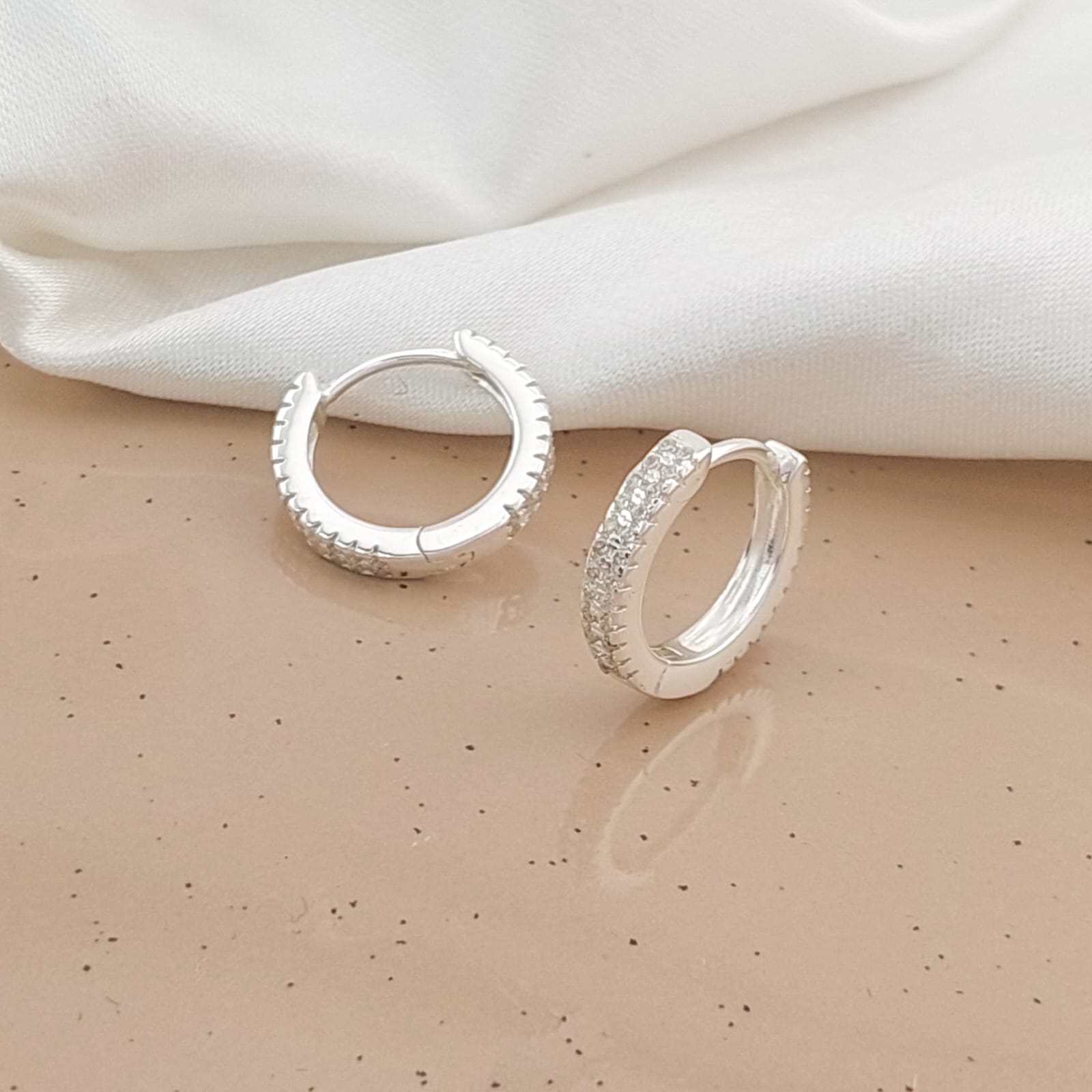 Huggies 15mm 2.9gr Plata 925 25478