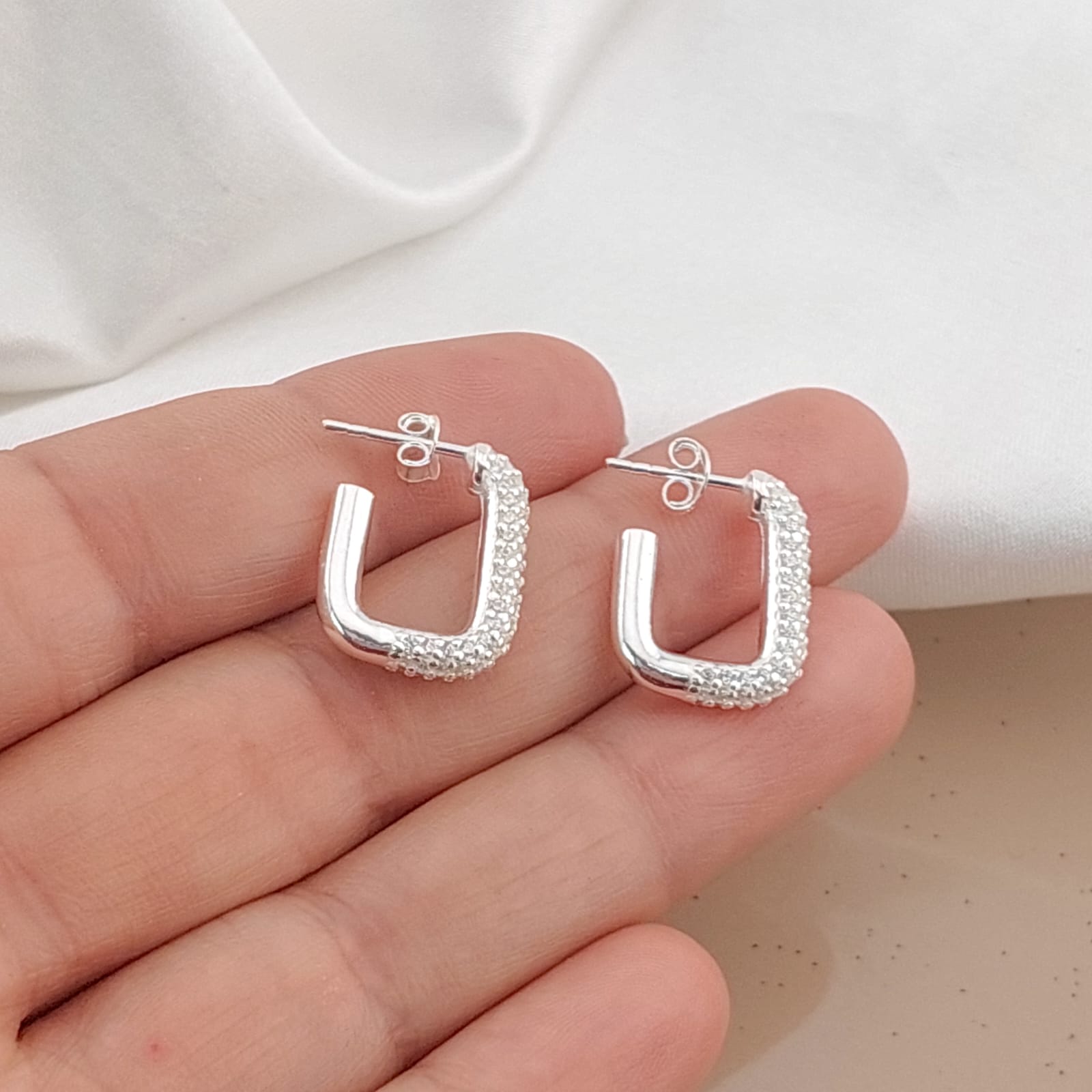 Aretes Dama 4.5gr Plata 925 25472