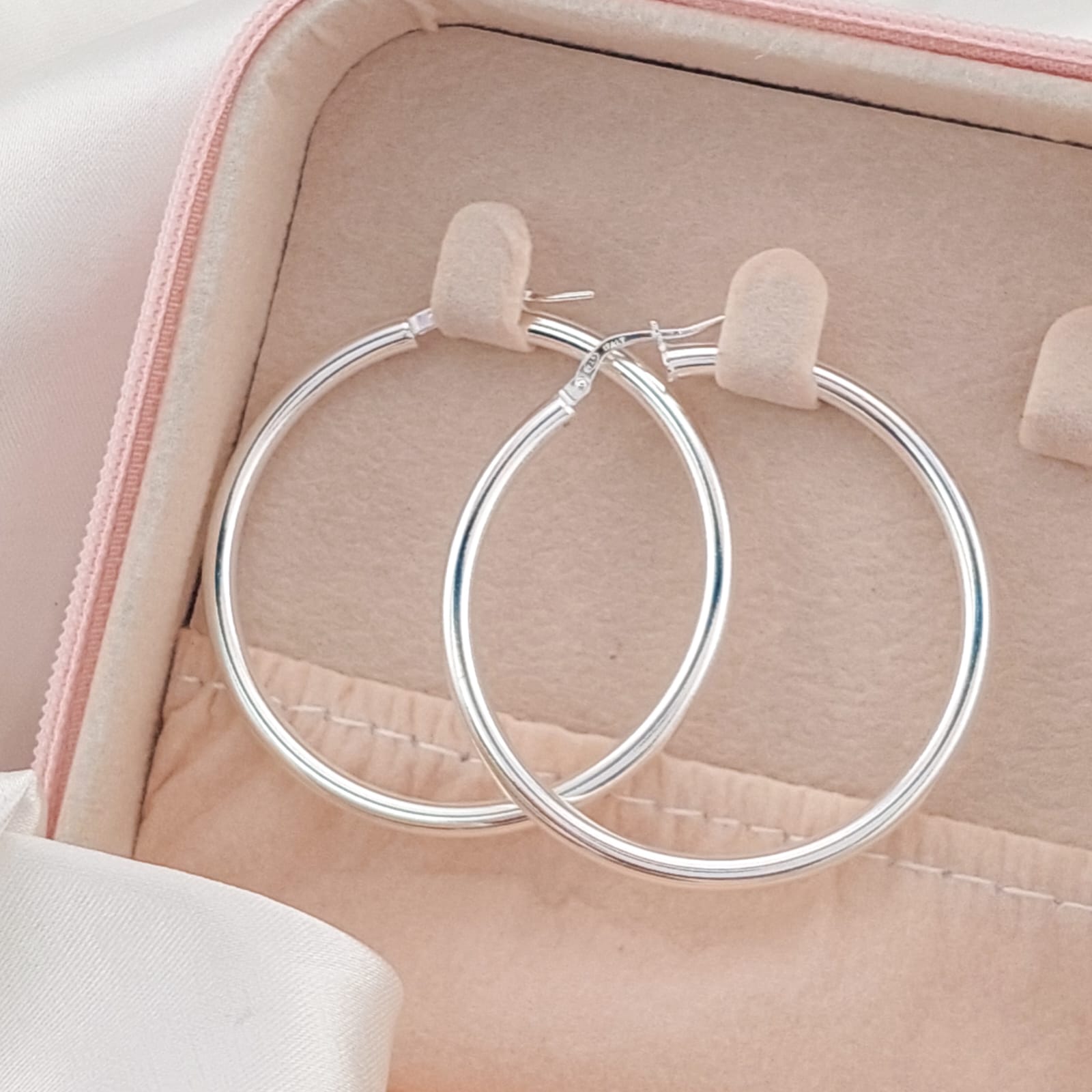 Argollas 45mm 7.6gr Plata 925 25488