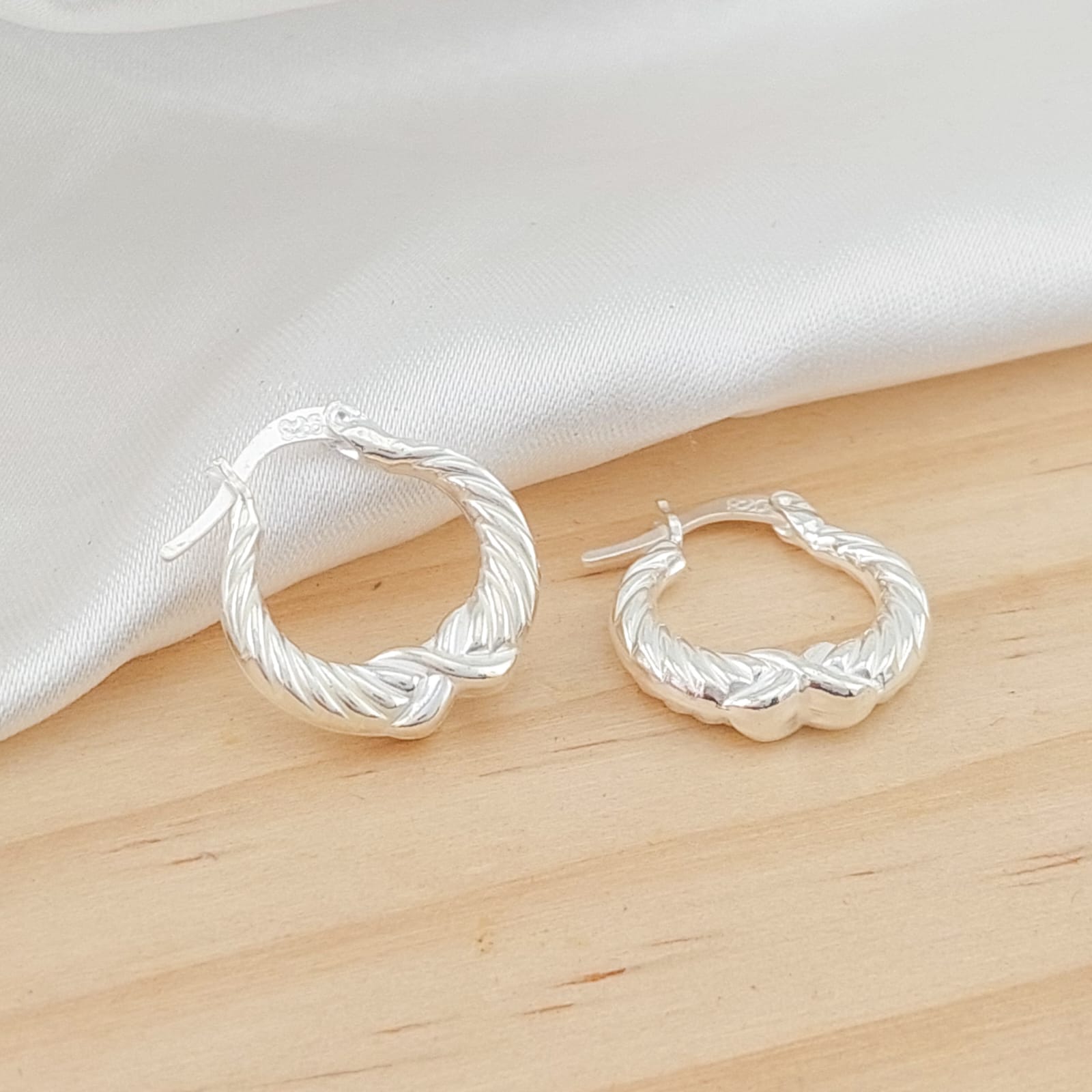 Argollas 16mm Plata 925 25498