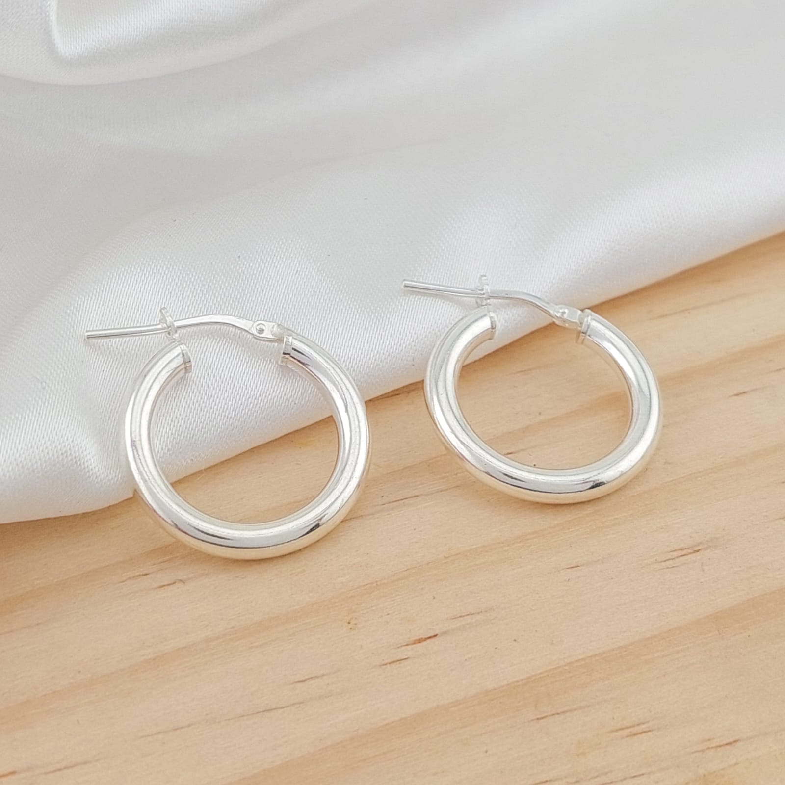 Argollas 20mm 2.7gr Plata 925 25490
