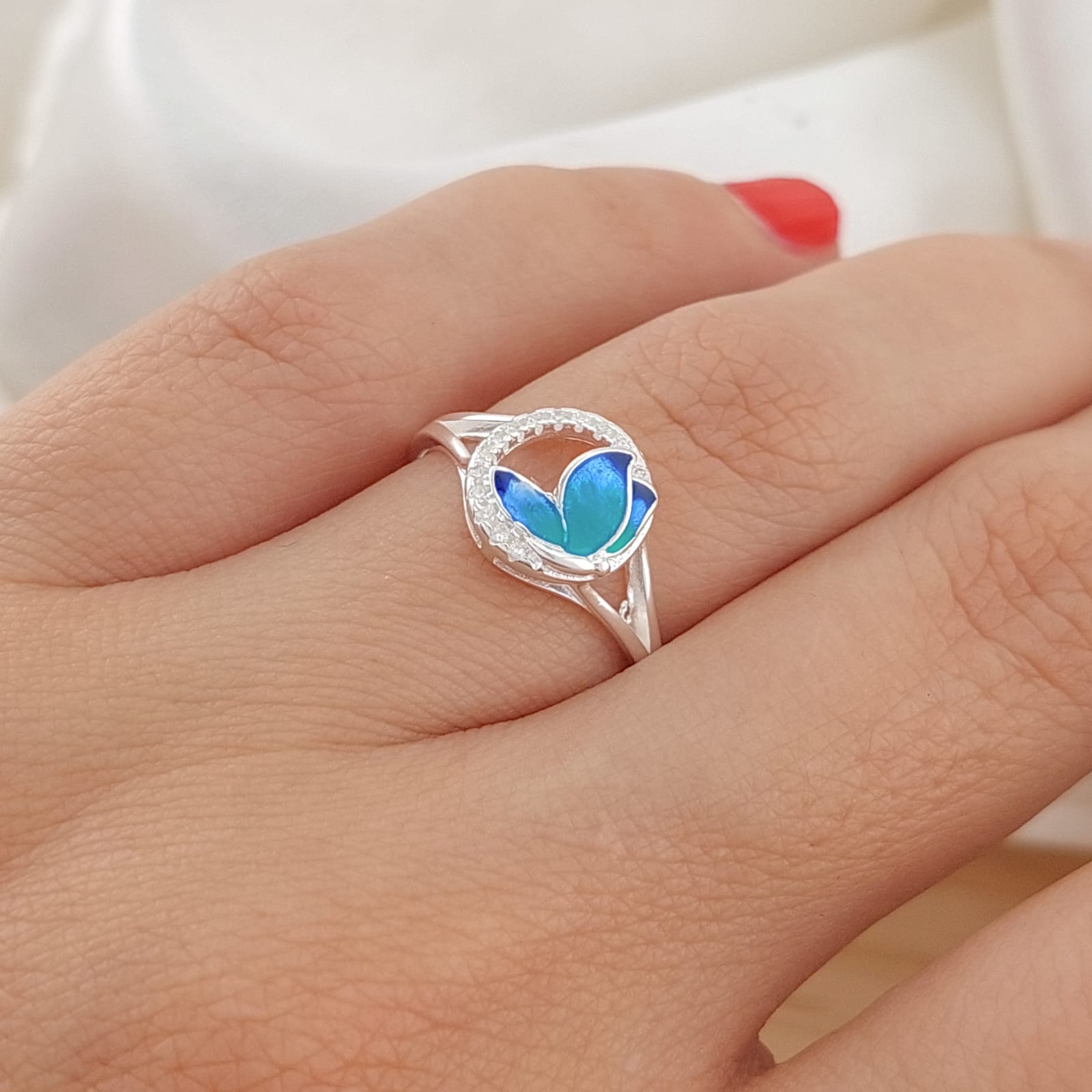 Anillo Dama Plata 925 25515