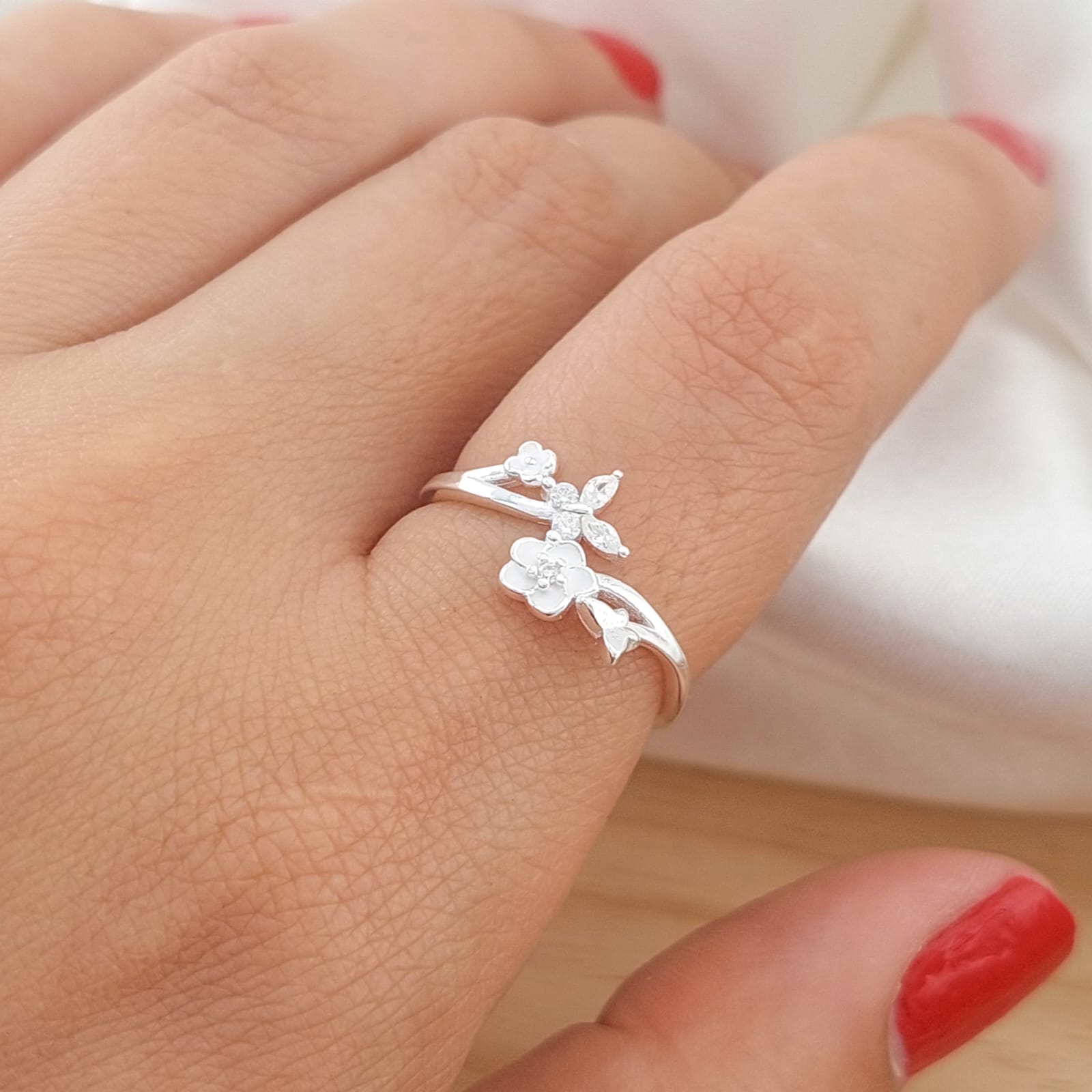 Anillo Dama Plata 925 25523