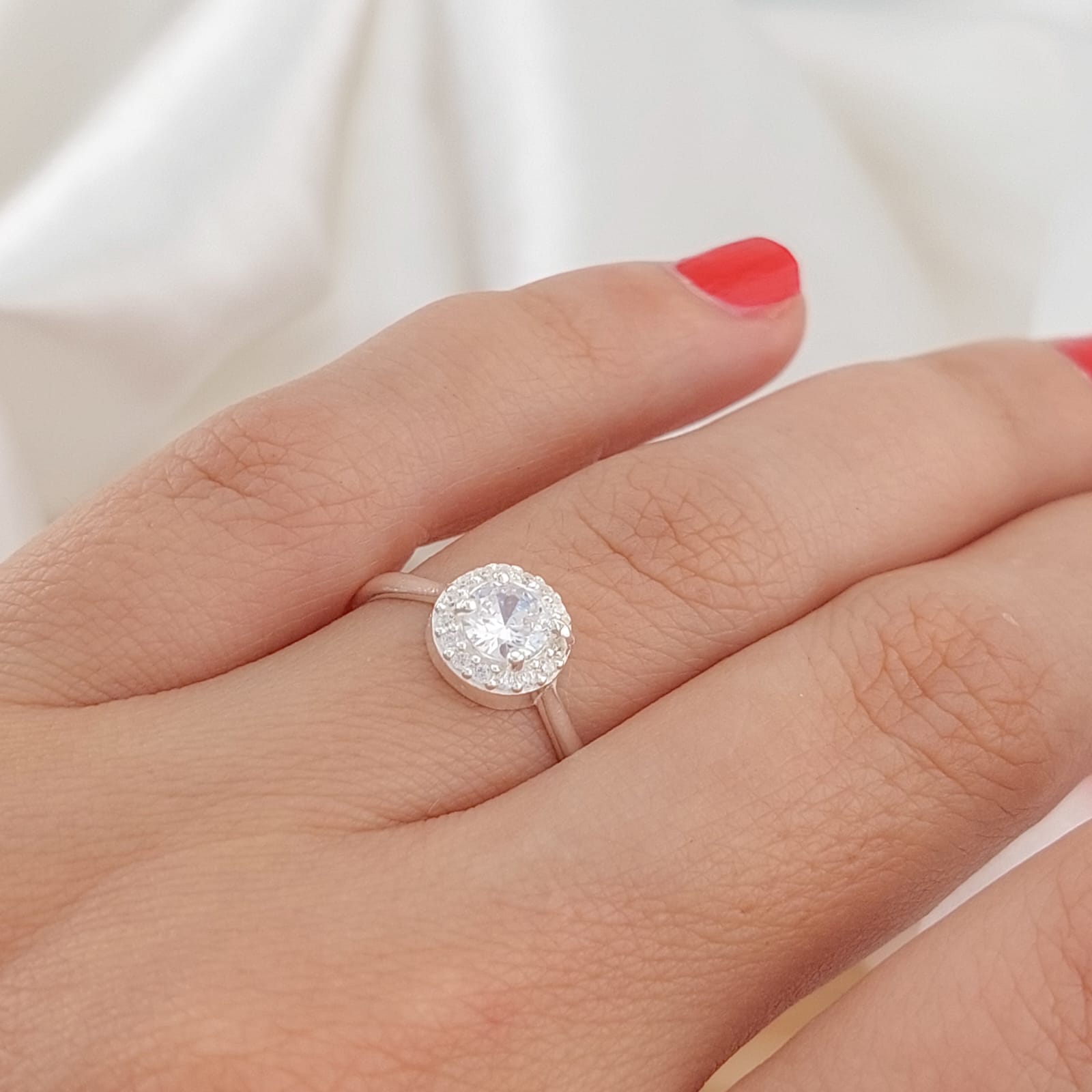 Anillo Dama Plata 925 25528v