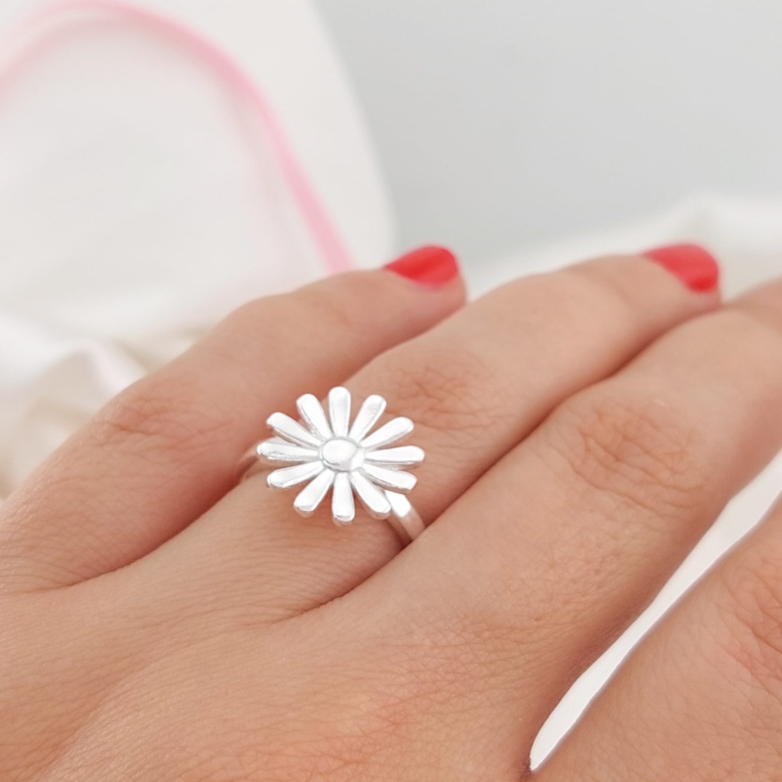 Anillo Dama Plata 925 25551v