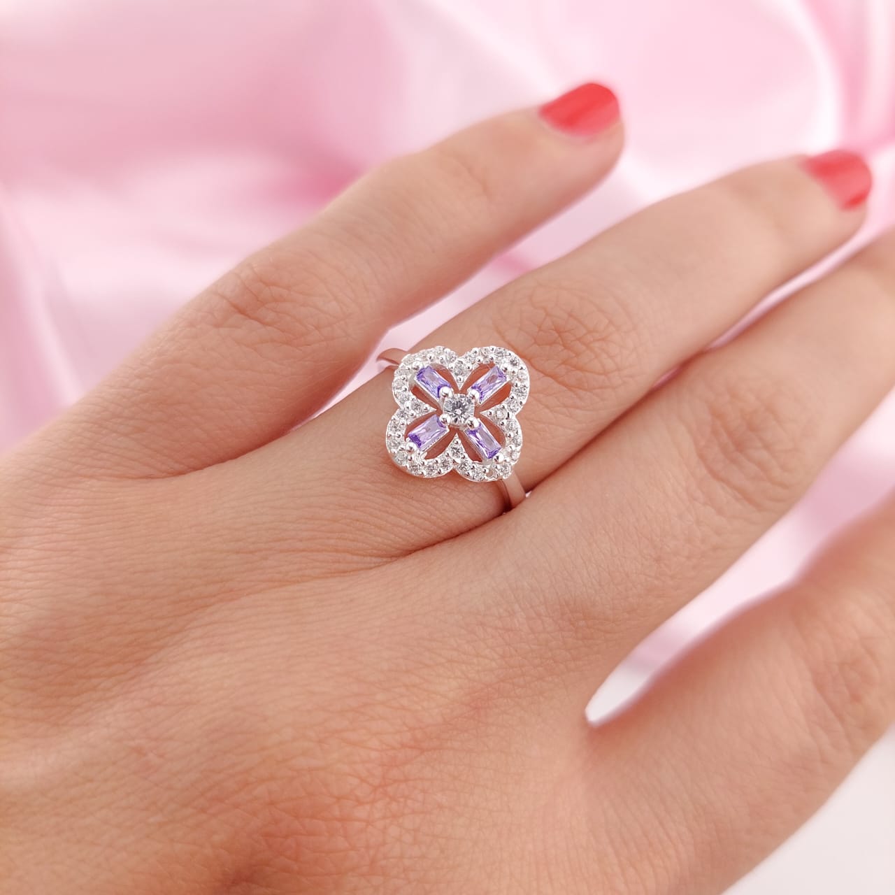 Anillo Dama Plata 925 25542