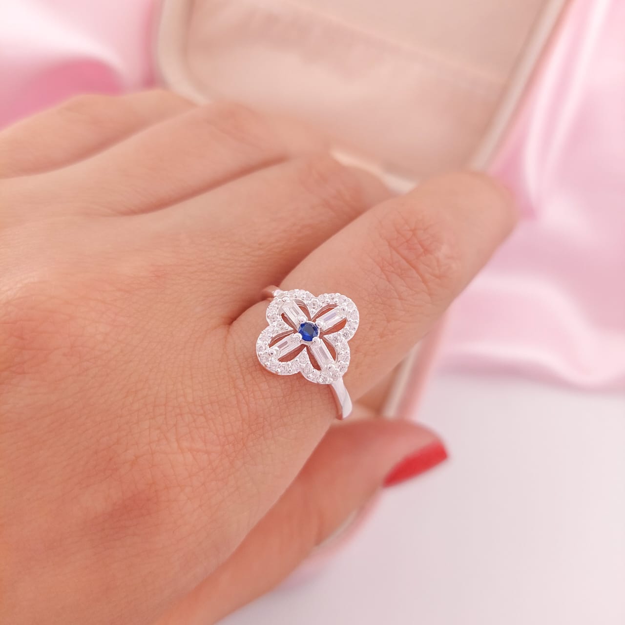 Anillo Dama Plata 925 25544