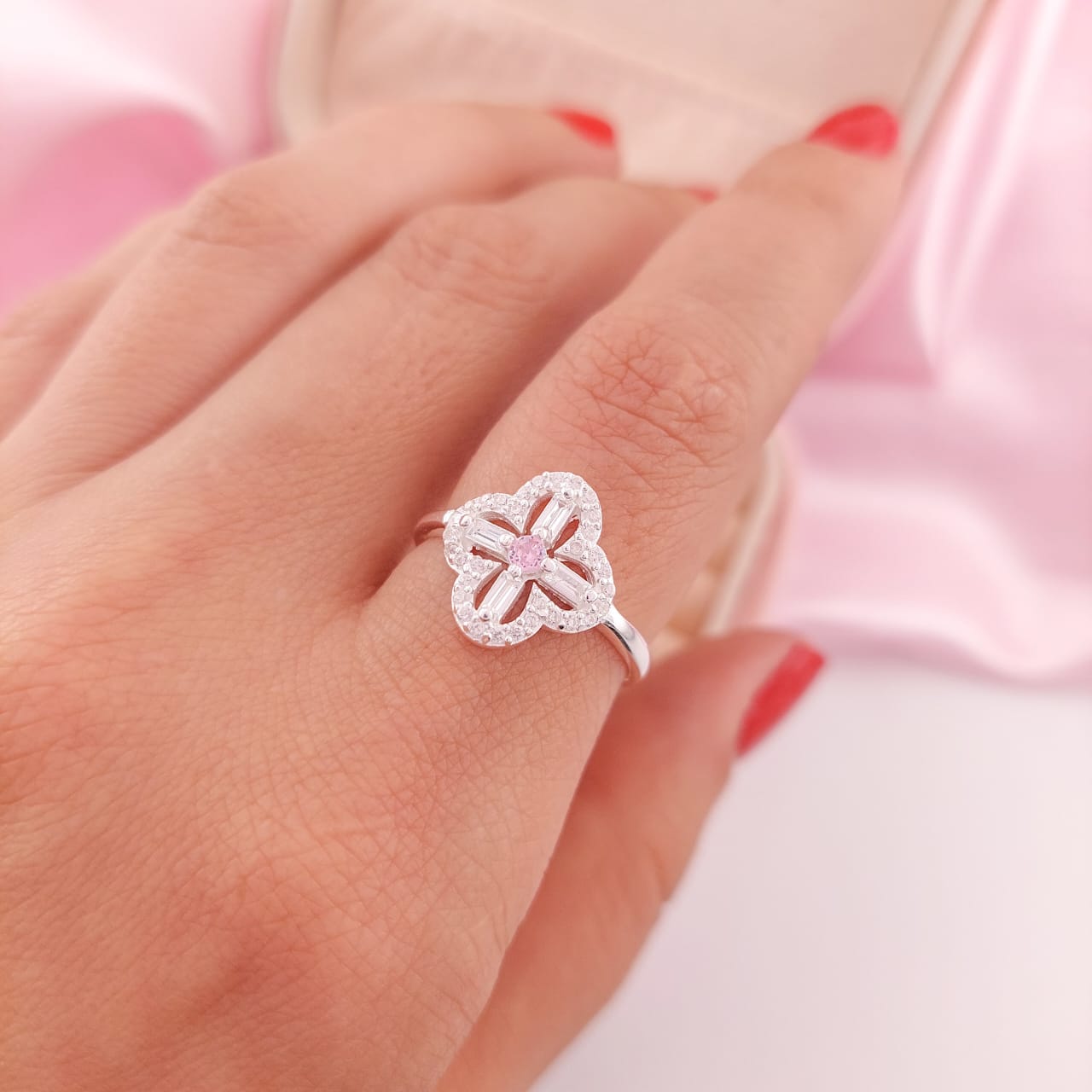 Anillo Dama Plata 925 25539