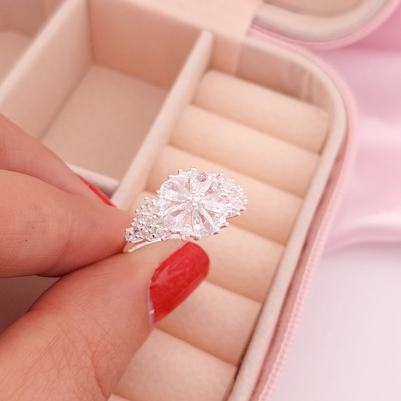 Anillo Dama Plata 925 25546v
