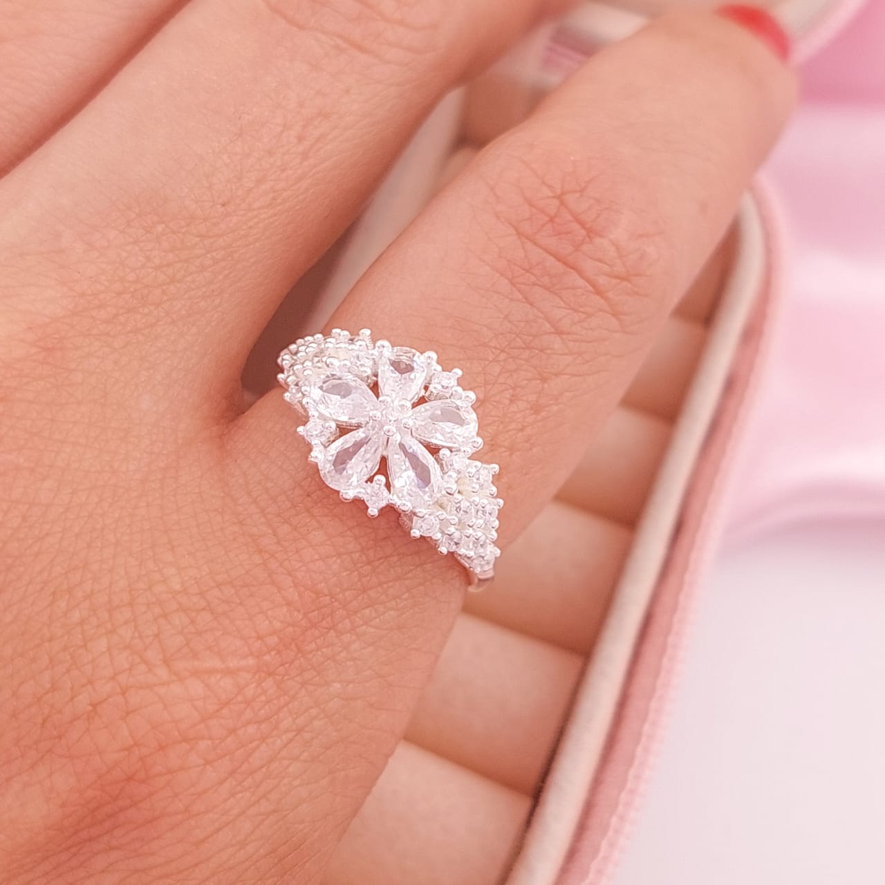 Anillo Dama Plata 925 25546v