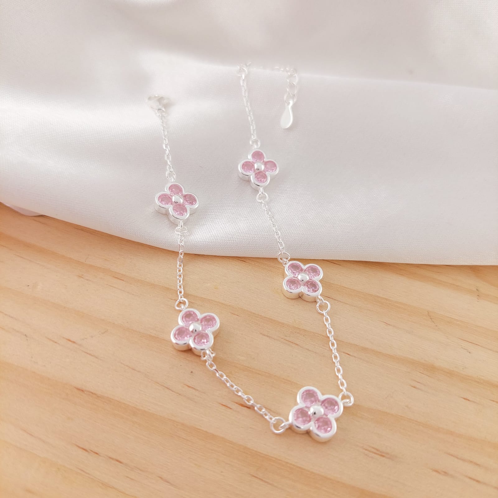 Pulsera Dama 18-21cm Plata 925 25572
